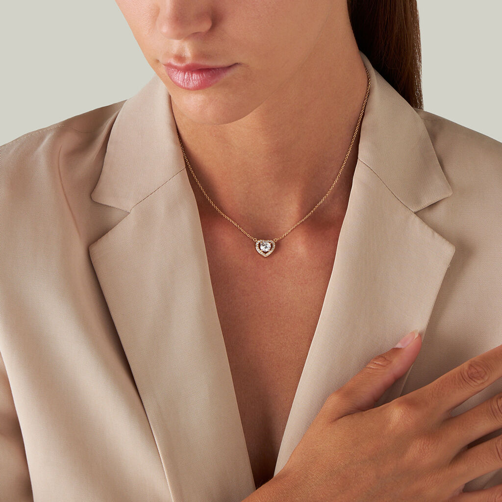 Collana Golden Dream Placcato Oro Giallo Cubic Zirconia - Collane Donna | Stroili