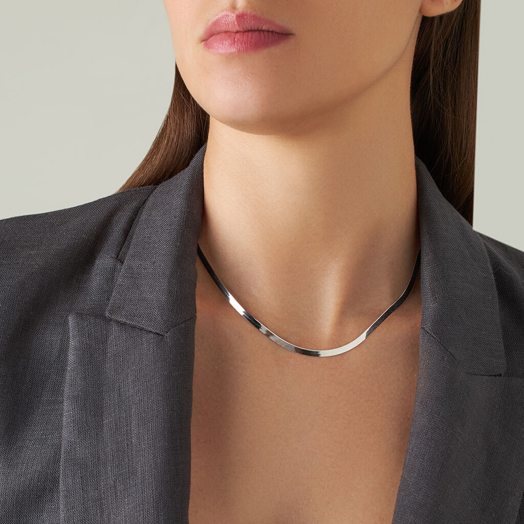 Catena Colette Oro Bianco - Collane Catena Donna | Stroili