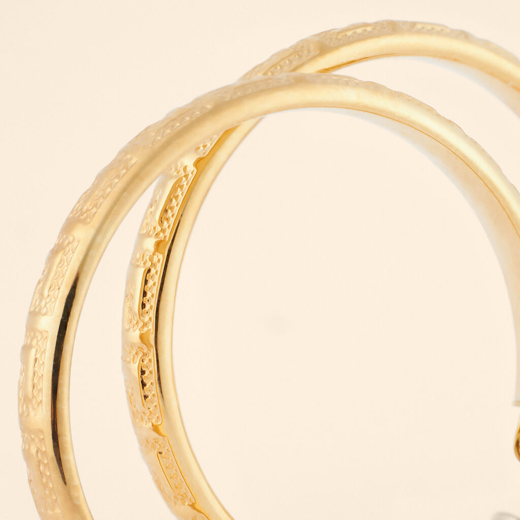 Orecchini A Cerchio Toujours Oro Giallo