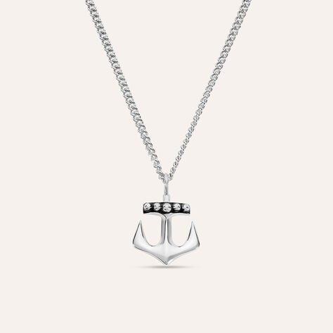 Collana Gentleman Argento Rodiato - Collane Uomo | Stroili