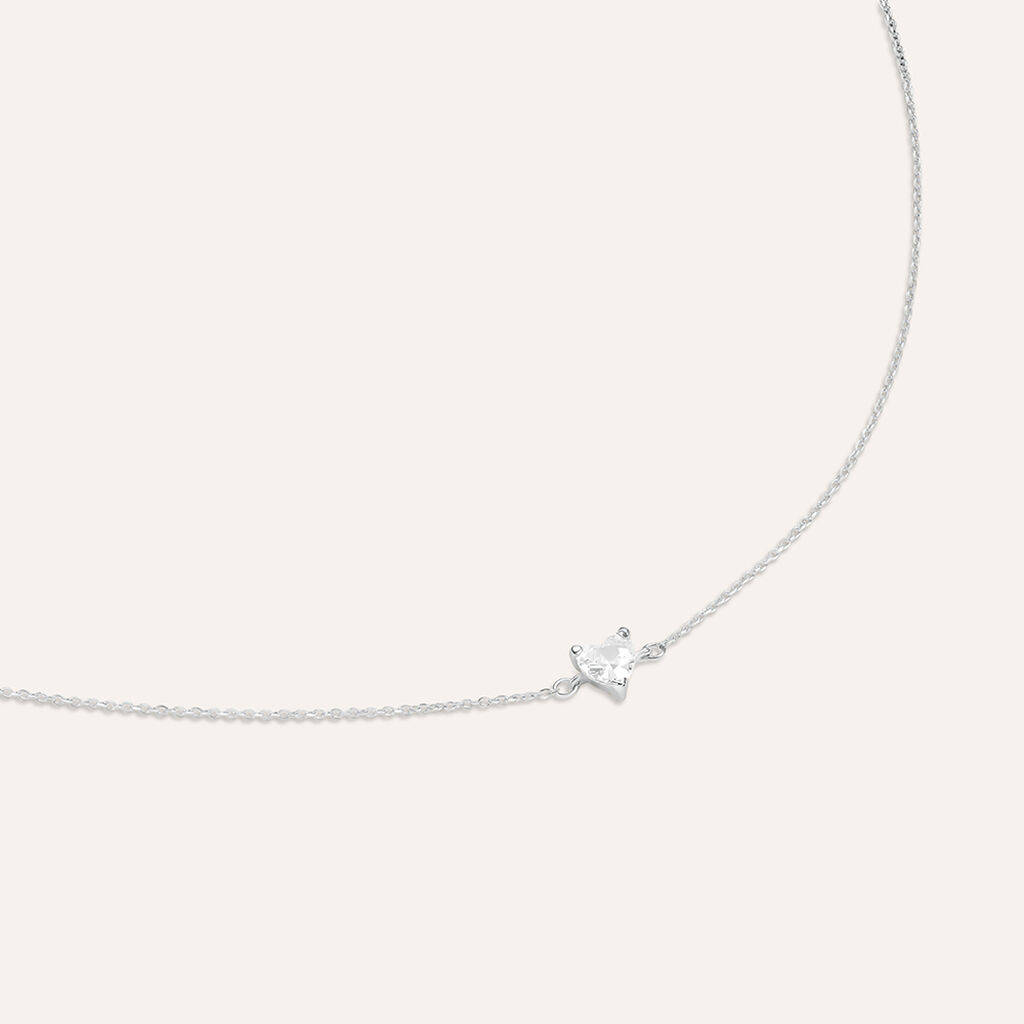 Bracciale Punto Luce Claire Oro Bianco Cubic Zirconia