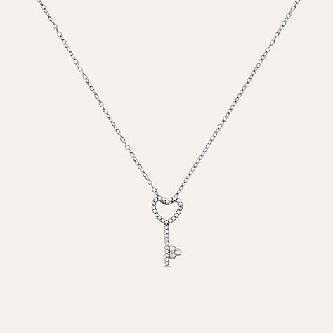 Collana Silver Moments Argento Rodiato Cubic Zirconia - Collane Donna | Stroili