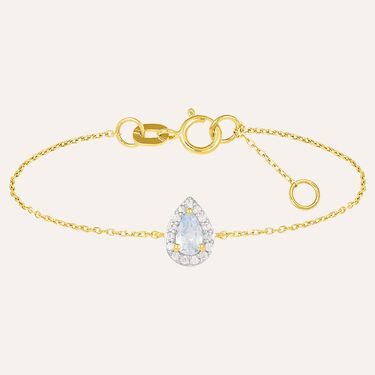 Bracciale Am&eacute;lie Oro Giallo Topazio Cubic Zirconia