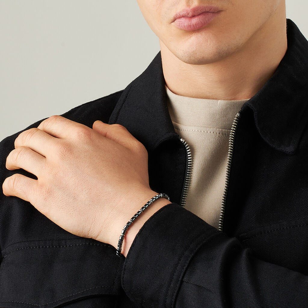 Bracciale Man Code Acciaio - Bracciali Uomo | Stroili