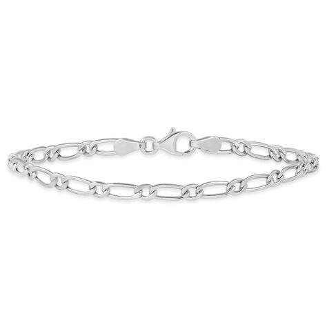 Bracciale Catena L'homme Or Oro Bianco - Bracciali Uomo | Stroili