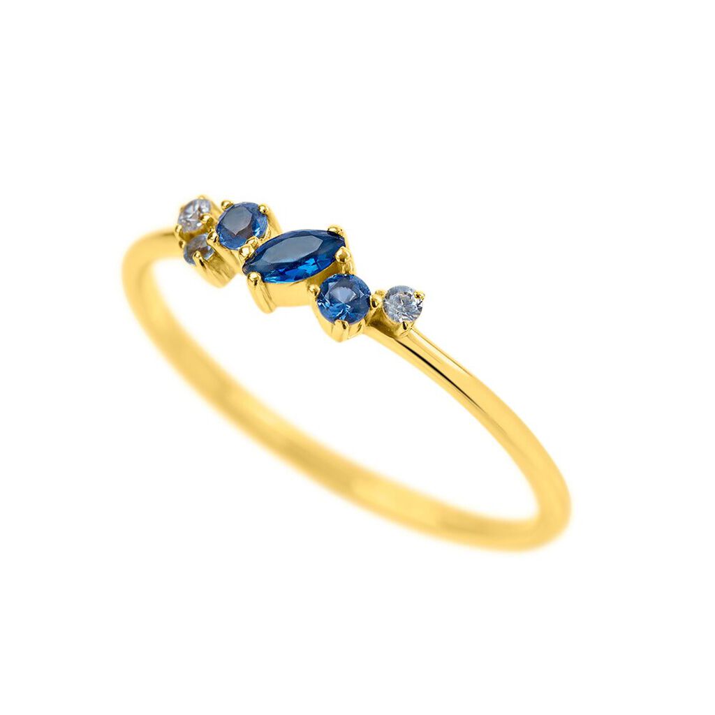 Anello Fantasia Claire Oro Giallo Cubic Zirconia - Anelli con Pietre Donna | Stroili