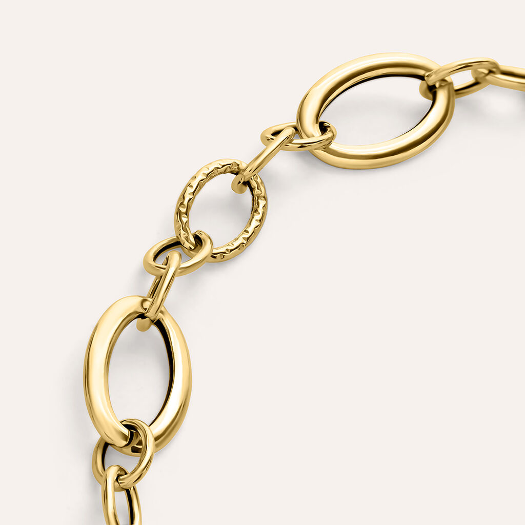 Bracciale Catena Gold Essence Oro Giallo - Bracciali Donna | Stroili