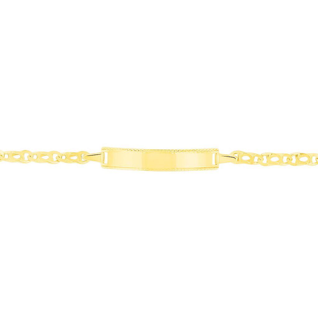 Bracciale Con Targhetta Holy Oro Giallo - Bracciali con Incisione Bambino | Stroili