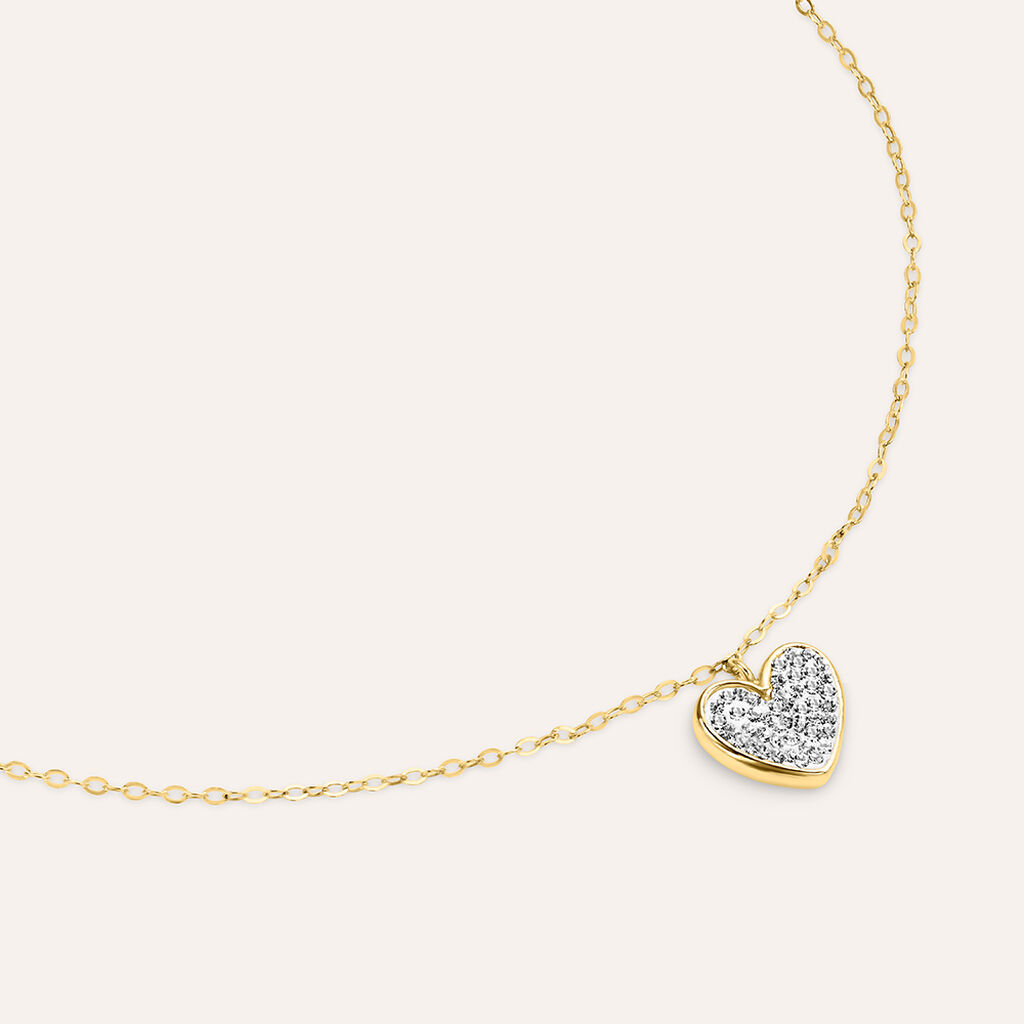 Bracciale Christelle Oro Giallo Cristallo - Bracciali Love Donna | Stroili