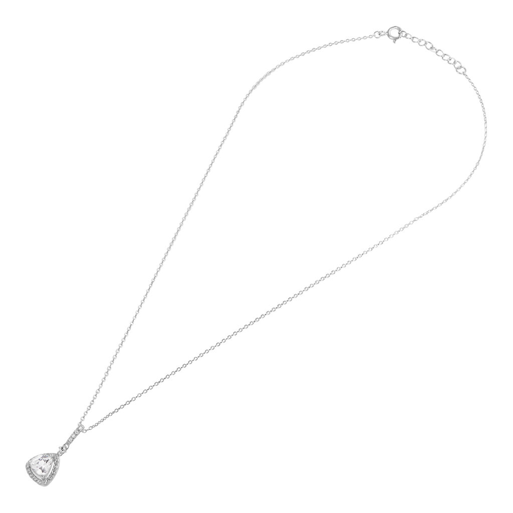 Collana Punto Luce Silver Elegance Argento Rodiato Cubic Zirconia - Collane Punto Luce Donna | Stroili