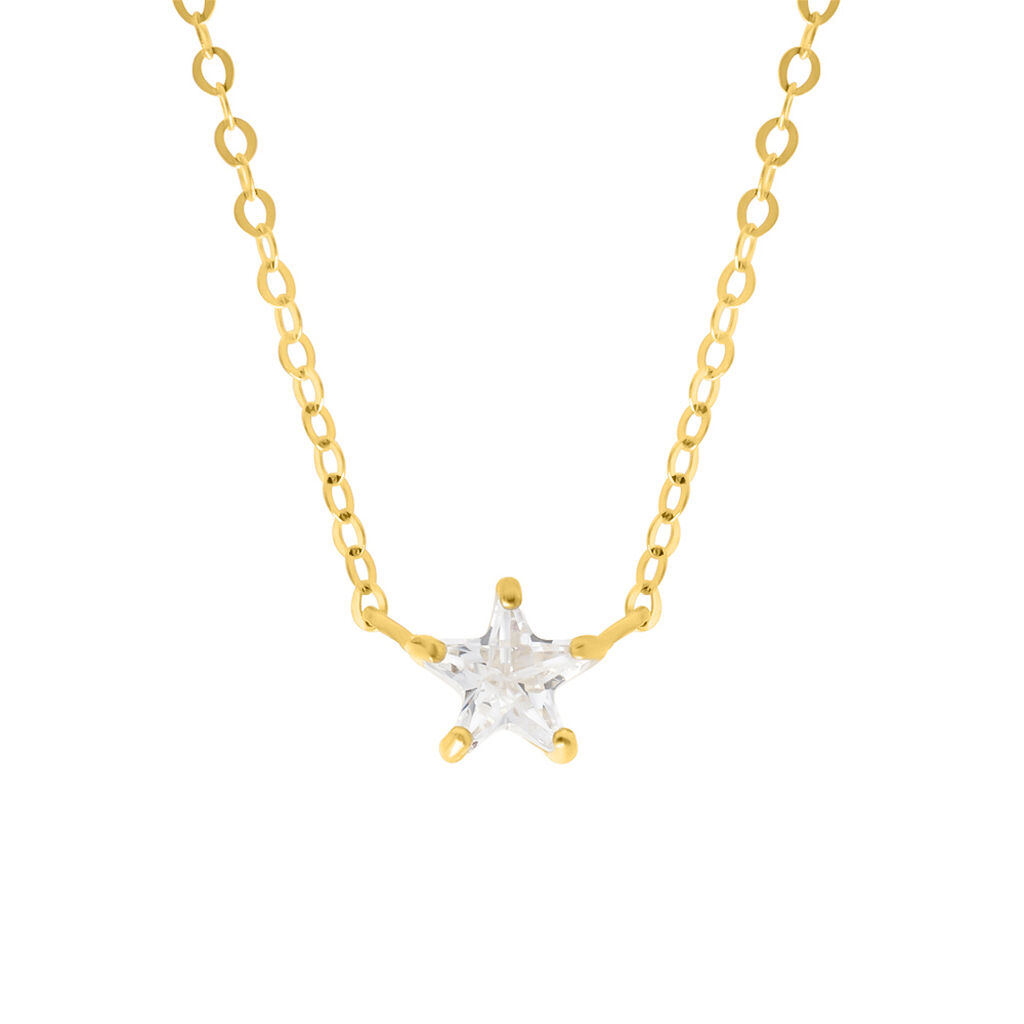 Collana Claire Oro Giallo Cubic Zirconia - Collane Donna | Stroili