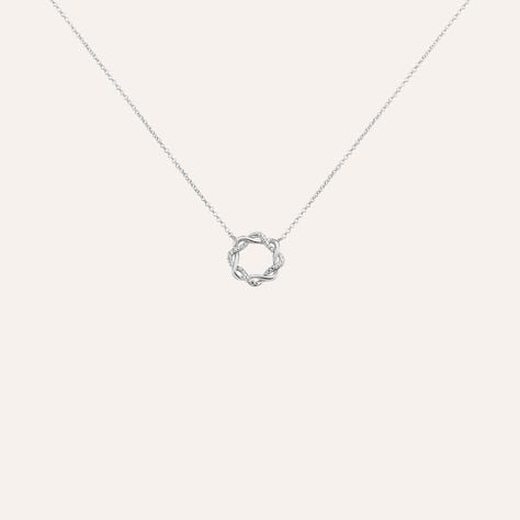 Collana Silver Shine Argento Rodiato Cubic Zirconia - Collane Donna | Stroili