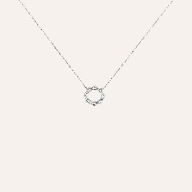 Collana Silver Shine Argento Rodiato Cubic Zirconia - Collane Donna | Stroili