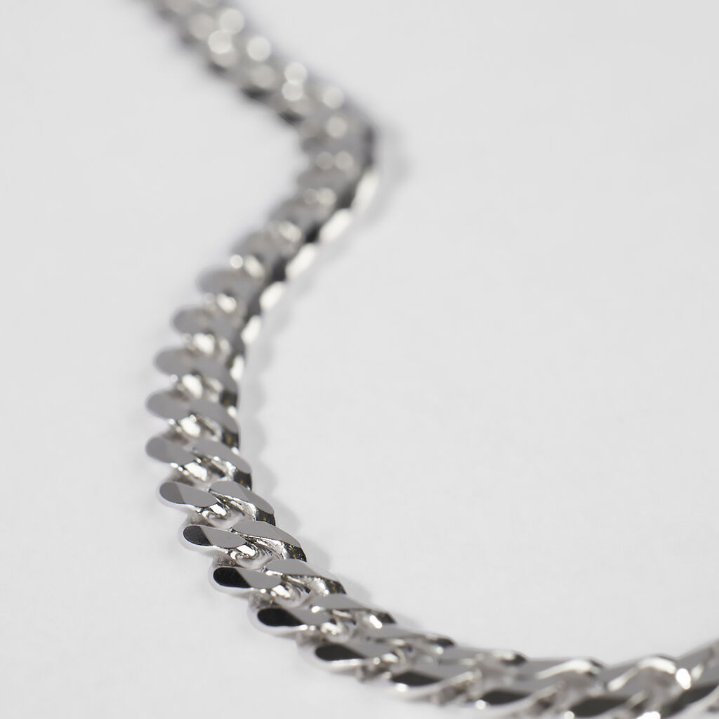 Catena Gentleman Argento Rodiato - Collane Catena Uomo | Stroili