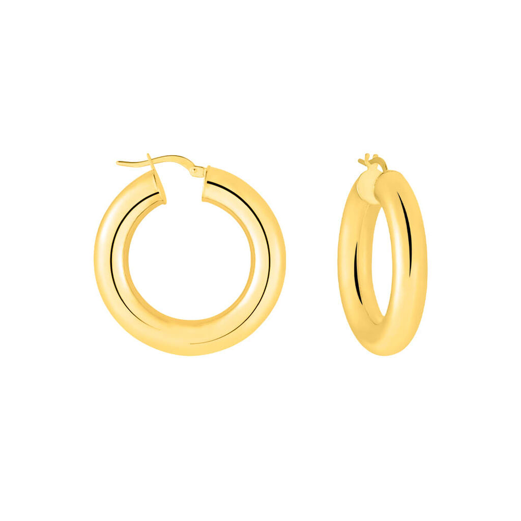 Orecchini A Cerchio Toujours Oro Giallo - Orecchini a Cerchio Donna | Stroili