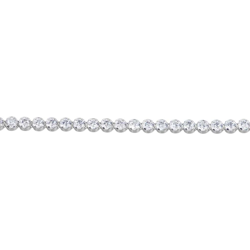 Bracciale Tennis Claire Oro Bianco Cubic Zirconia