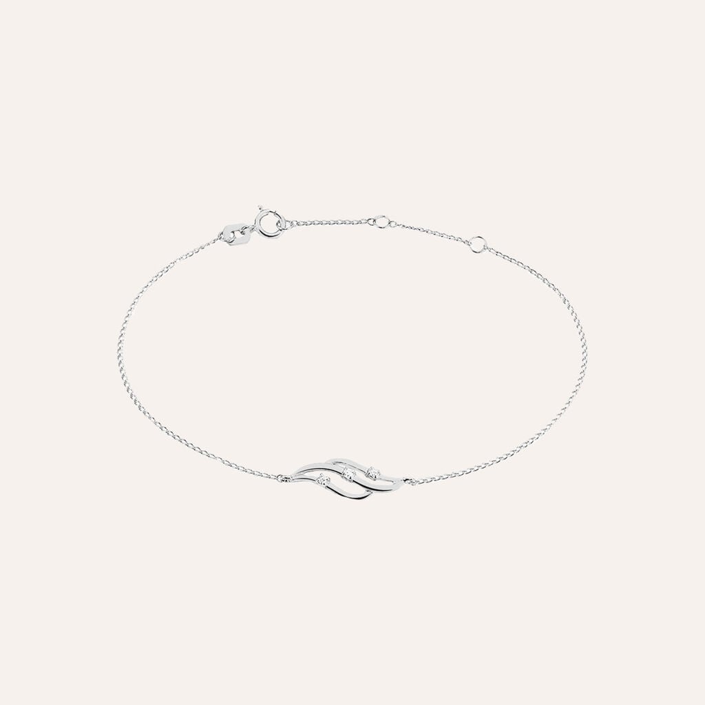 Bracciale Sophia Oro Bianco Diamante