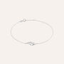 Bracciale Sophia Oro Bianco Diamante