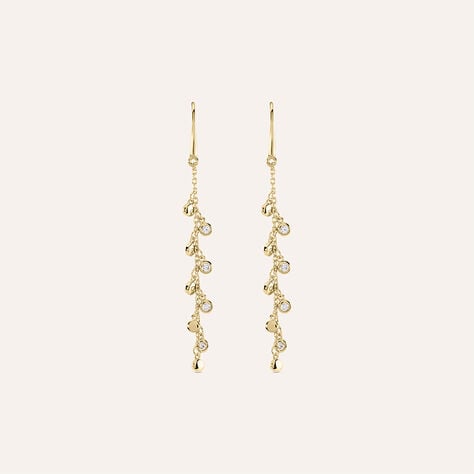 Orecchini Pendenti Golden Dream Placcato Oro Giallo Cubic Zirconia - Orecchini Pendenti Donna | Stroili