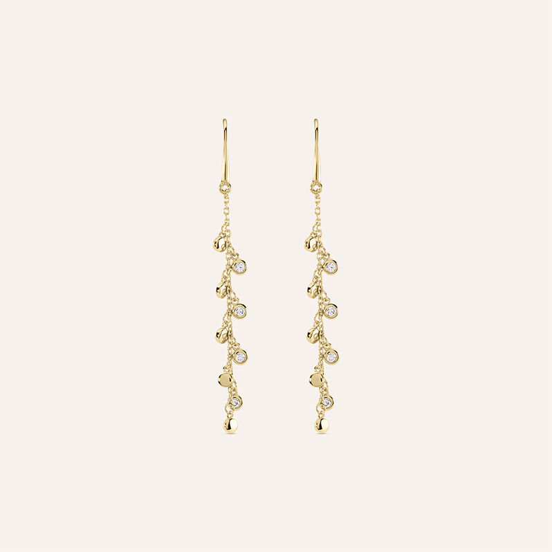 Orecchini Pendenti Golden Dream Placcato Oro Giallo Cubic Zirconia - Orecchini Pendenti Donna | Stroili