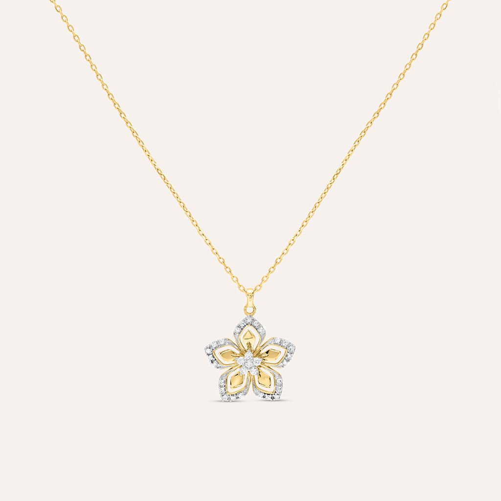 Collana Sophia Oro Giallo Diamante