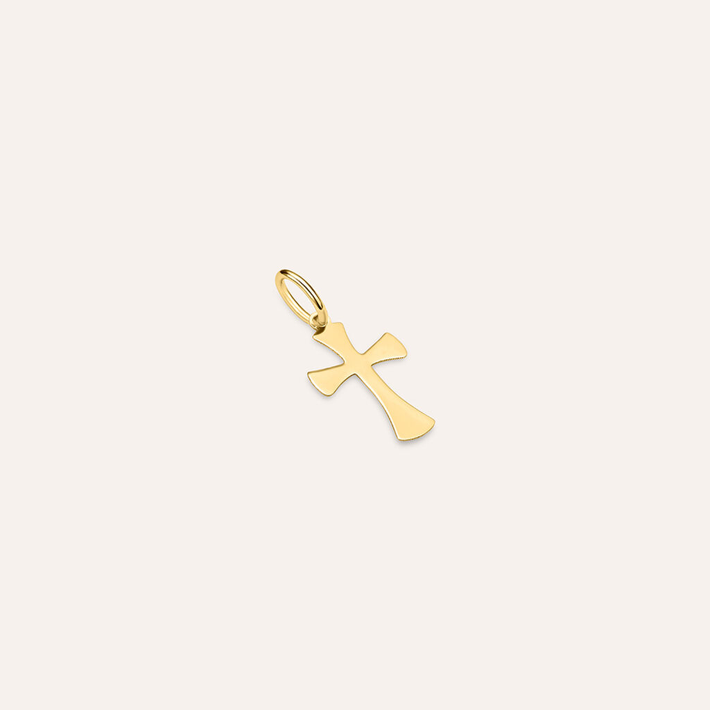 Pendente Holy Oro Giallo - Ciondoli con Incisione Unisex | Stroili