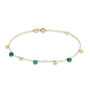 Bracciale Beverly Oro Giallo Malachite