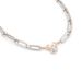 Bracciale Mickey Mouse & Friends Acciaio Bicolore Bianco / Rosa Cristallo - Bracciali Donna | Stroili