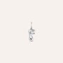 Pendente Love Beats Argento Rodiato