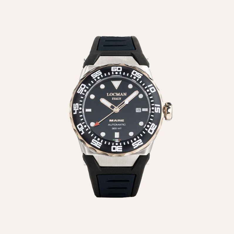 Orologio Automatico Locman Mare 0559m01r-0rbkrgsk2 - Orologi Automatici Uomo | Stroili