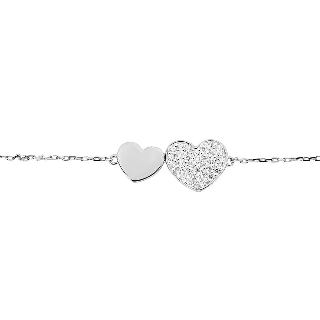 Bracciale Silver Shine Argento Rodiato Cubic Zirconia - Bracciali Love Donna | Stroili