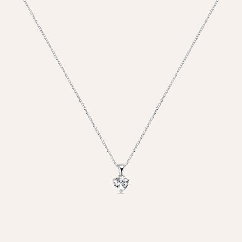 Collana Punto Luce Silver Elegance Argento Rodiato Cubic Zirconia - Collane Punto Luce Donna | Stroili