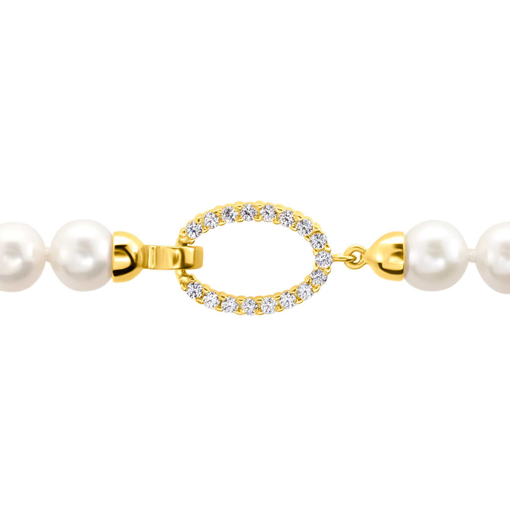 Bracciale Gabrielle Oro Giallo Perla D'Acqua Dolce - Bracciali Donna | Stroili