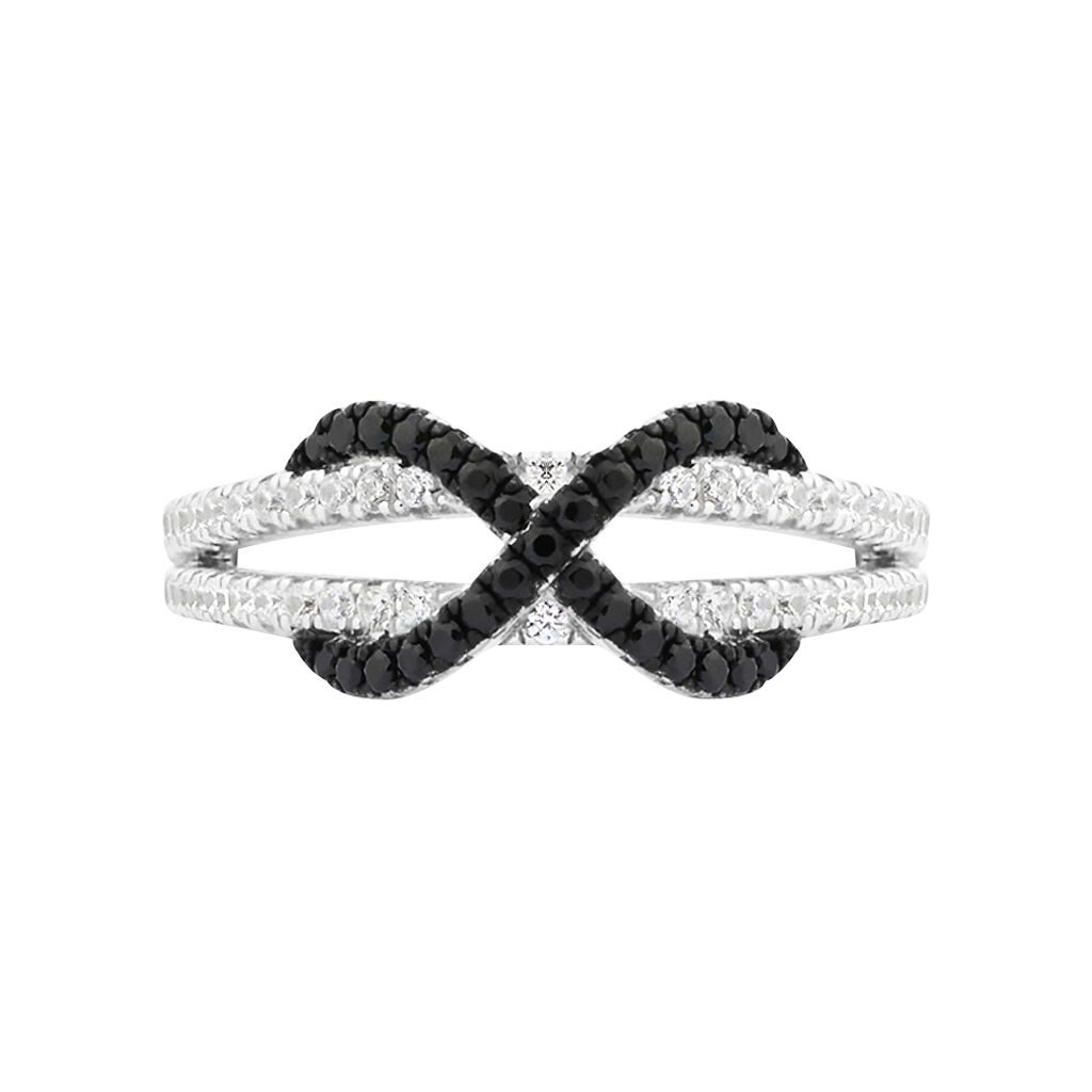 Anello Fantasia Silver Shine Argento Rodiato Cubic Zirconia - Anelli con Pietre Donna | Stroili