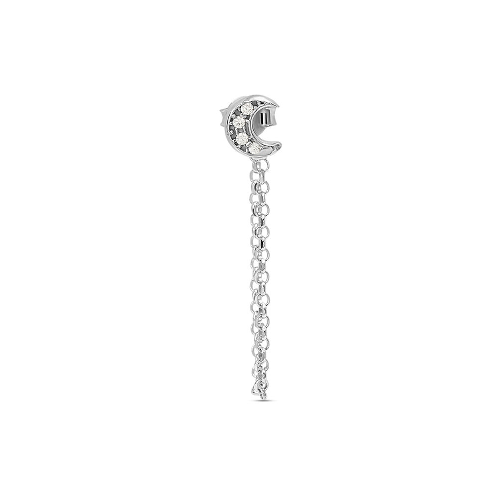 Mono Orecchino Pendente Silver Moments Argento Rodiato Cubic Zirconia - Mono Orecchino Donna | Stroili
