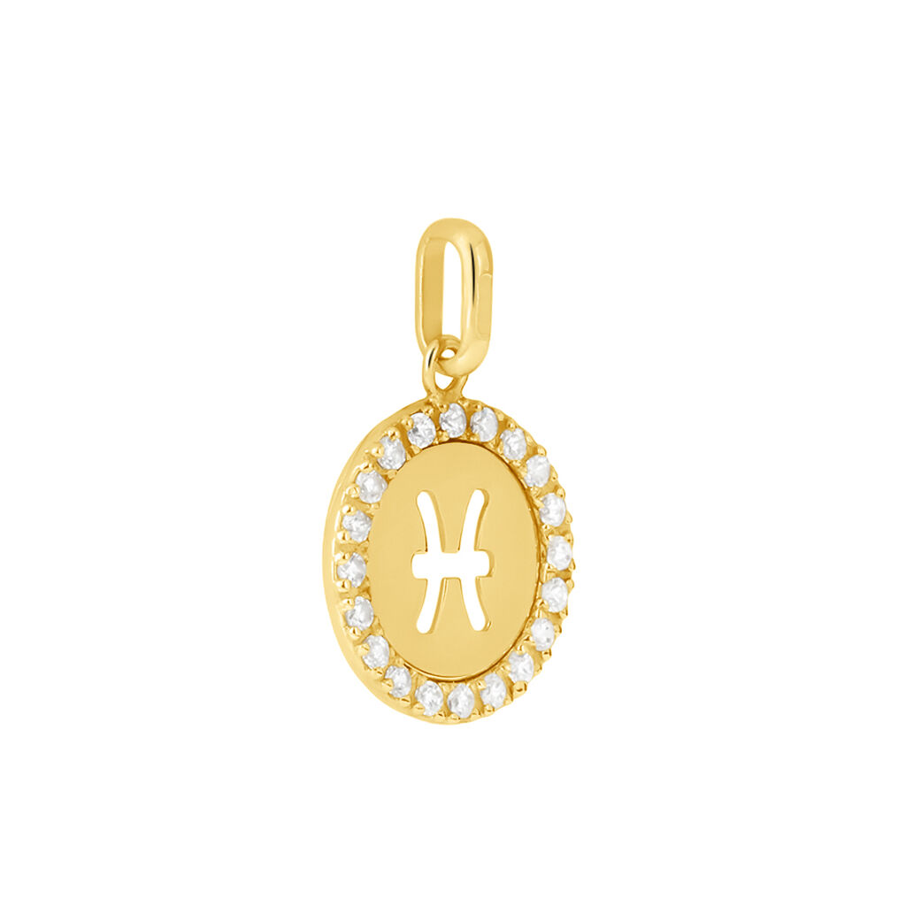 Pendente Poème Oro Giallo Cubic Zirconia - Ciondoli Donna | Stroili