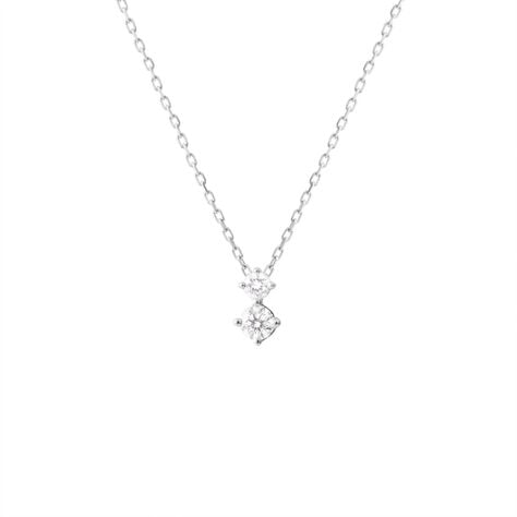 Collana Punto Luce Grace Oro Bianco Diamante - Collane Punto Luce Donna | Stroili