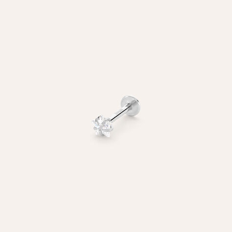 Piercing Orecchio Tragus Helix Conch Lady Code Acciaio Cristallo - Piercing Orecchio Donna | Stroili
