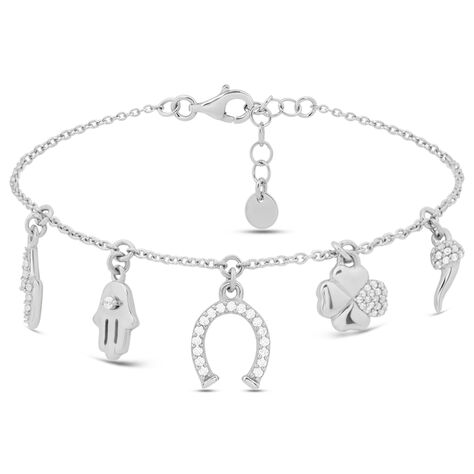 Bracciale Silver Moments Argento Rodiato Cubic Zirconia - Bracciali Amicizia Donna | Stroili