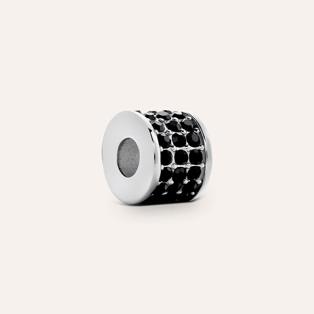 Bead Essential Code Acciaio Cristallo - Beads Uomo | Stroili