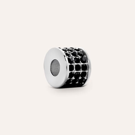 Bead Essential Code Acciaio Cristallo - Beads Uomo | Stroili