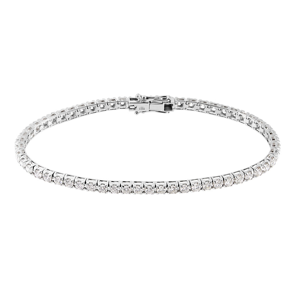 Bracciale Tennis Firmamenti Oro Bianco Diamante - Bracciali Tennis Donna | Stroili