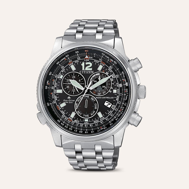 Orologio Eco Drive Citizen Radiocontrollato Cb5860-86e - Orologi con Datario Uomo | Stroili