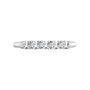 Anello Riviere Silver Elegance Argento Rodiato Cubic Zirconia