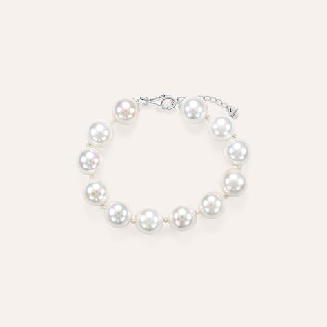 Bracciale Silver Pearls Argento Rodiato Perla sintentica - Bracciali Donna | Stroili