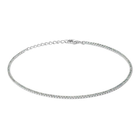 Cavigliera Silver Rainbow Argento Rodiato Cubic Zirconia - Cavigliere Donna | Stroili