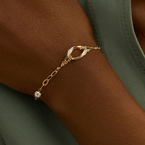 Bracciale Crystal Gold Oro Giallo Cristallo - Bracciali Donna | Stroili