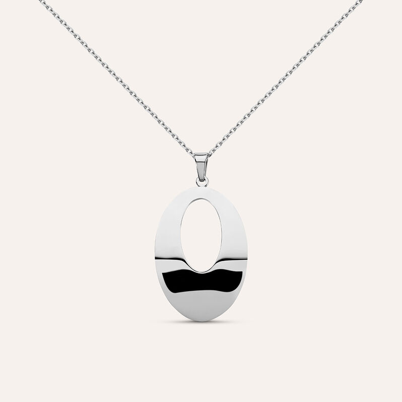 Collana Lady Code Acciaio Ovale - Collane Donna | Stroili