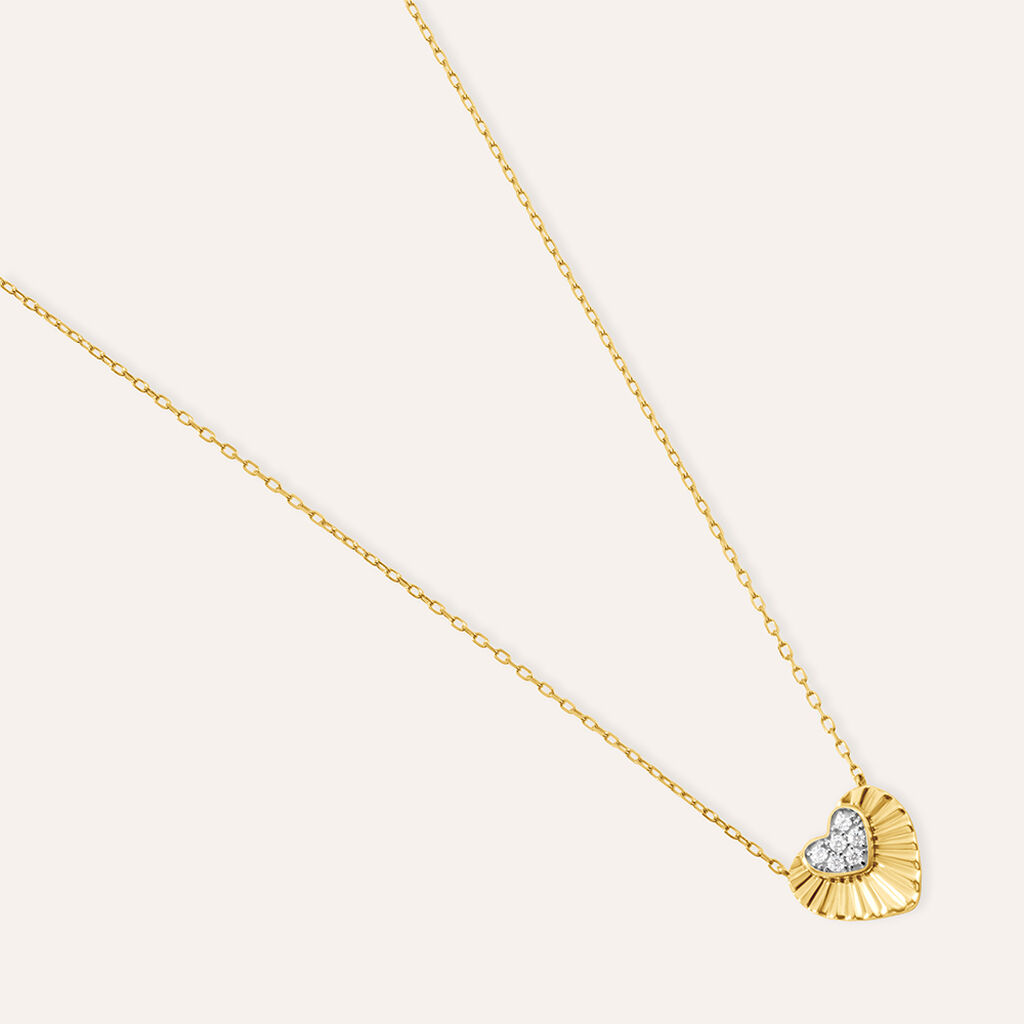 Collana Claire Oro Giallo Cubic Zirconia