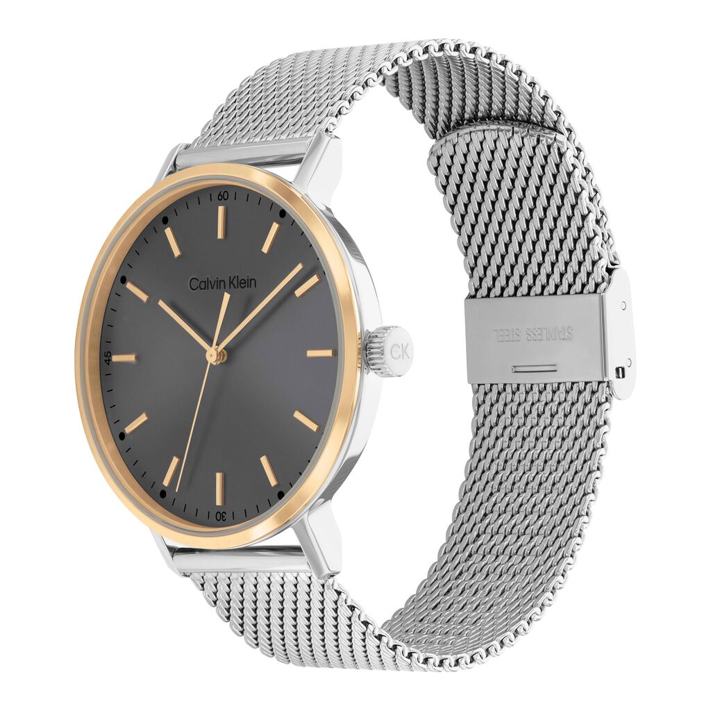 Orologio Al Quarzo Calvin Klein Modern Mesh 25200047 - Orologi solo Tempo Uomo | Stroili